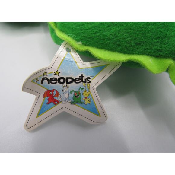 NEW w/ Tags Green Chomby Plush Neopets Limited Edition 2004 McDonald's Authentic - Picture 8 of 12